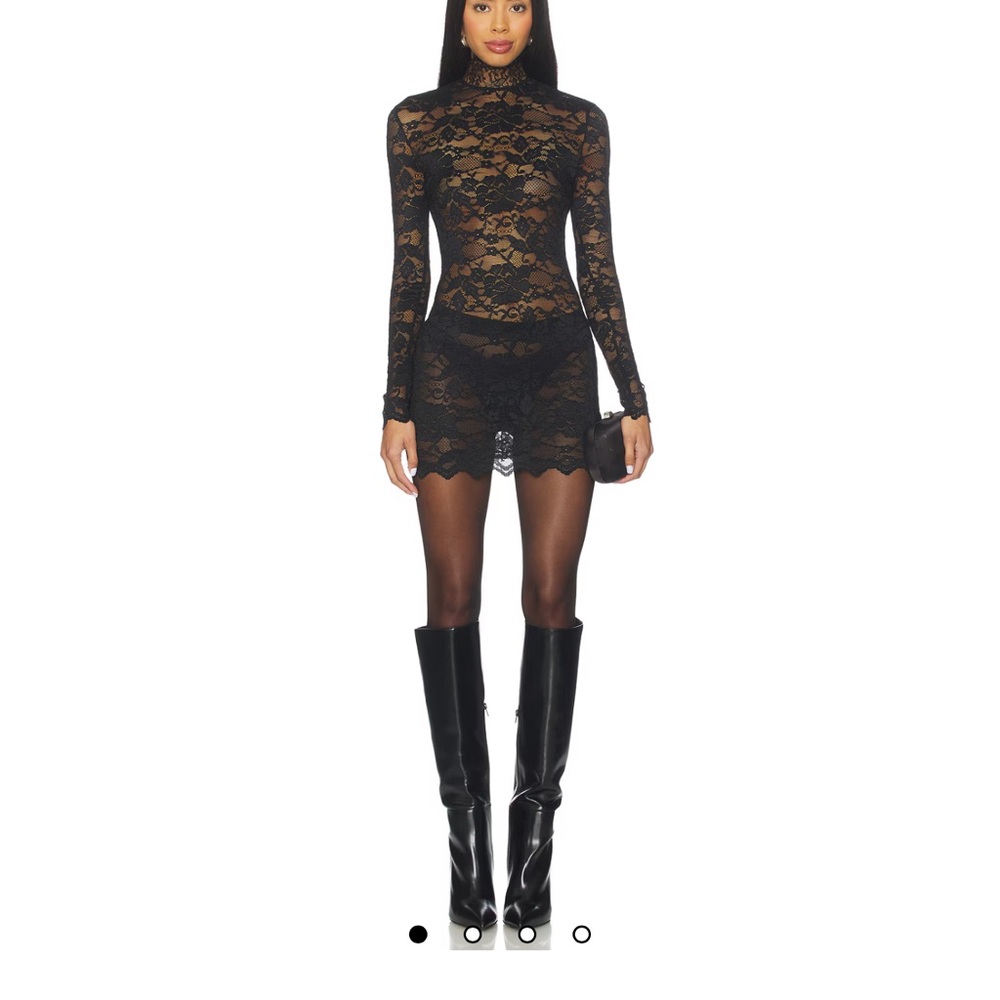 Laura Black Lace Women Dress mini